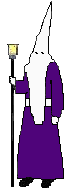 Uniforme nazareno de Venerable Hermandad De San Juan Bautista