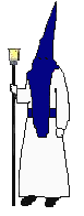 Uniforme nazareno de Venerable Hermandad Del Bautismo De Nuestro Señor Jesucristo.