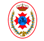 Escudo Venerable Hermandad De La Santisima Virgen De La Amargura Con San Juan Apostol