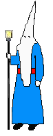 Uniforme nazareno de Venerable Hermandad De La Santisima Virgen De La Amargura Con San Juan Apostol